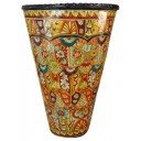 Mexican Talavera Planter Round HUGE Planter - Floral -